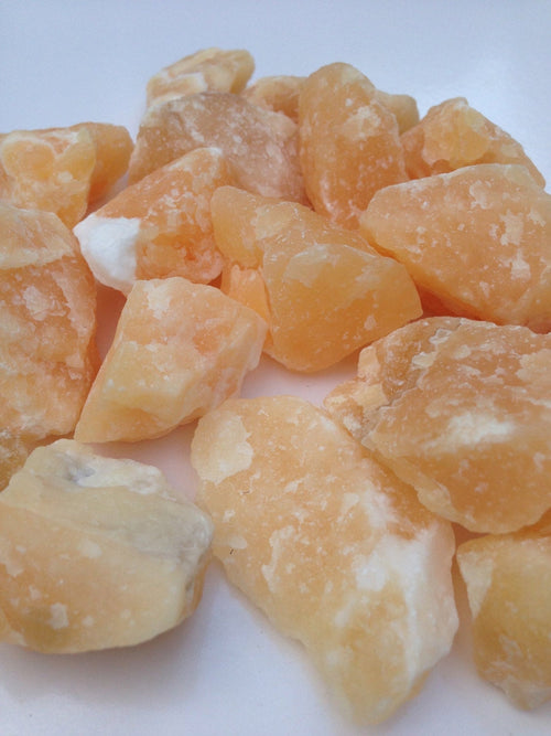 Orange Calcite Gemstones - WILD FLIER GIFTS AND APPAREL