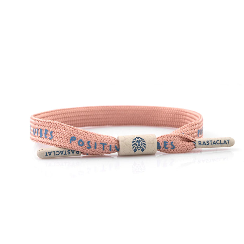 Rastaclat Marbled Vibes Dusty Rose Single Lace Signature Bracelet - WILD FLIER GIFTS AND APPAREL
