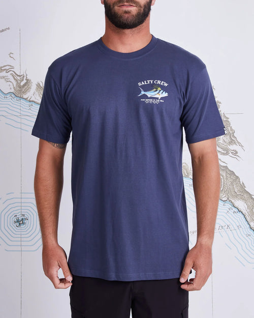 Salty Crew Rooster Premium Short Sleeve Tee - WILD FLIER GIFTS AND APPAREL
