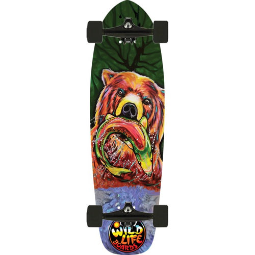 Omen Fishing King Mini Cruiser Complete Skateboard 8.5”x29” - WILD FLIER GIFTS AND APPAREL