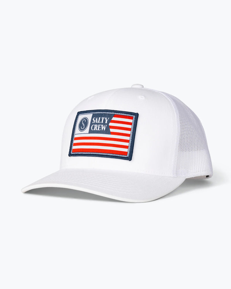 Freedom Flag Retro Trucker Hats - WILD FLIER GIFTS AND APPAREL