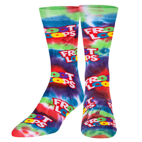 Odd Sox-Froot Loops Tie Dye - WILD FLIER GIFTS AND APPAREL