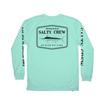 Salty Crew Stealth Long Sleeve Sunshirt-Seafoam - WILD FLIER GIFTS AND APPAREL