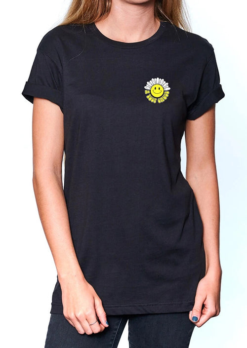 A Lost Cause Daisy Boyfriend Tee - WILD FLIER GIFTS AND APPAREL