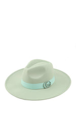 Enamel Coated CG Charm Fedora Hats - WILD FLIER GIFTS AND APPAREL