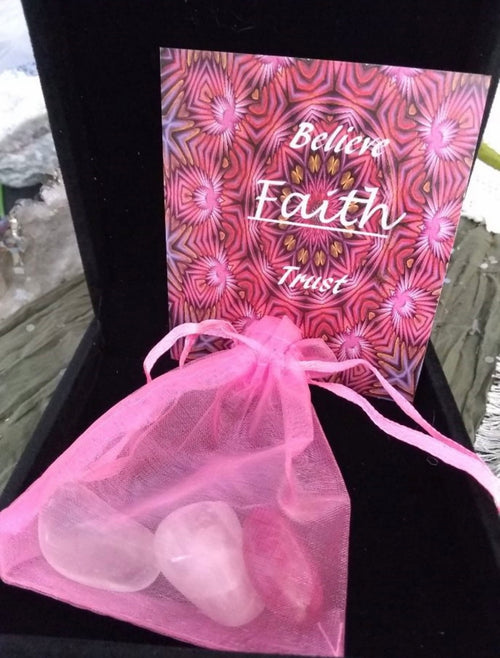 Natures Retreat Faith Crystal Healing Bag - WILD FLIER GIFTS AND APPAREL