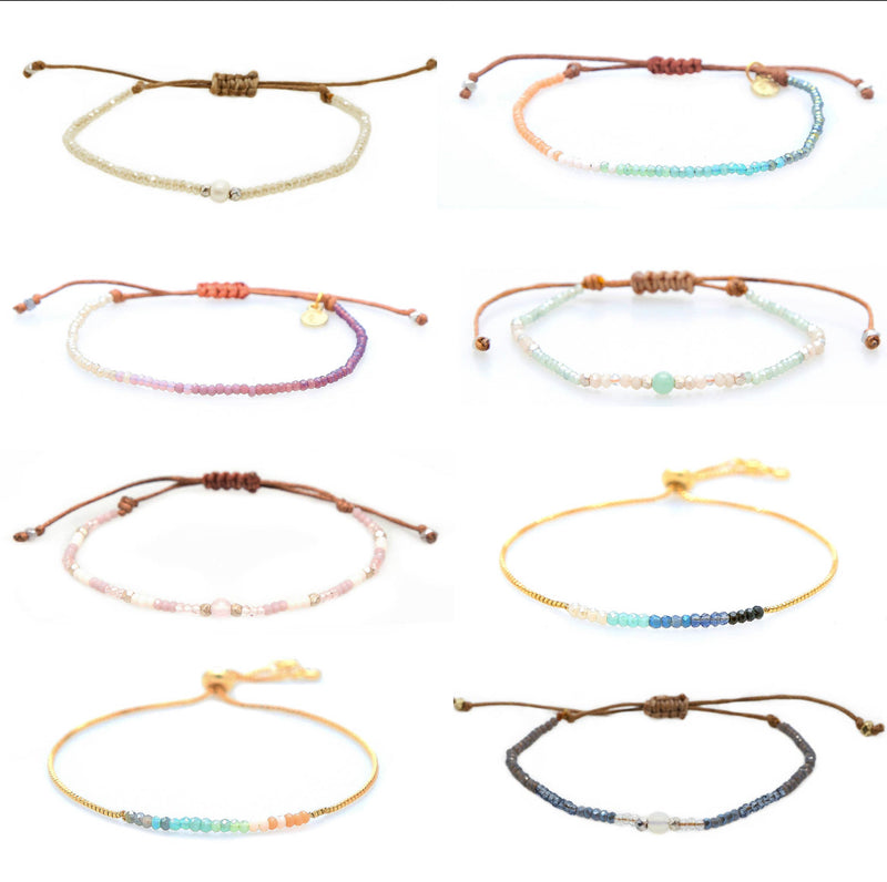 Lotus and Luna Goddess Bracelet Collection - WILD FLIER GIFTS AND APPAREL