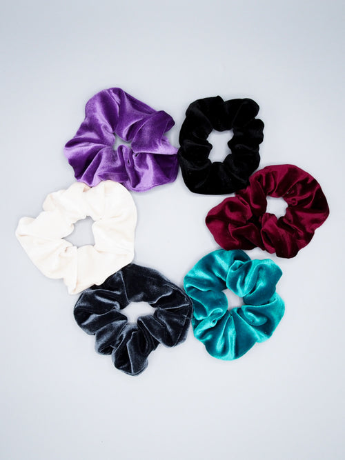 Lotus and Luna Velvet Scrunchies - WILD FLIER GIFTS AND APPAREL