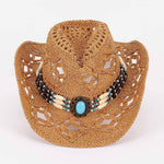Frontier Faux Straw Cowboy Hats