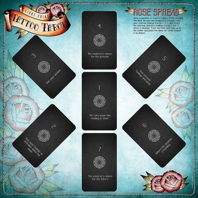 Eight Coins' Tattoo Tarot Card Deck