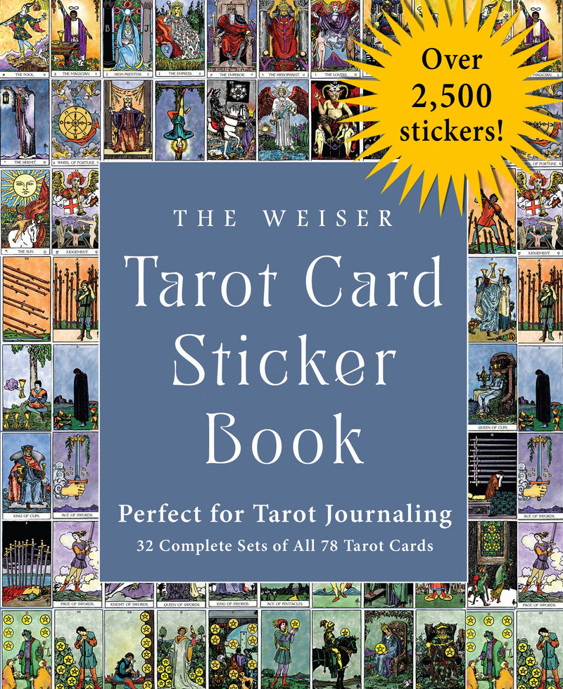 The Weiser Tarot Card Sticker Book: Over 2,500 Stickers | WILD FLIER GIFTS AND APPAREL