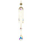 Sun & Moon Crystal Suncatcher