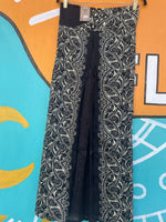 Autumn Paisley Print Split Front Pants | WILD FLIER GIFTS AND APPAREL