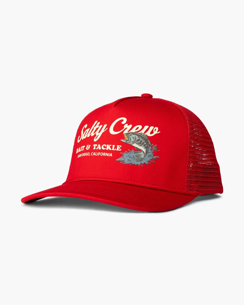 Salty Crew Good Times Trucker Hat-Red | WILD FLIER GIFTS AND APPAREL