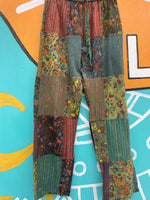 Shroom Patchwork Straight Leg Pants | WILD FLIER GIFTS AND APPAREL