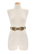 Filigree Western Buckle Elastic Belt