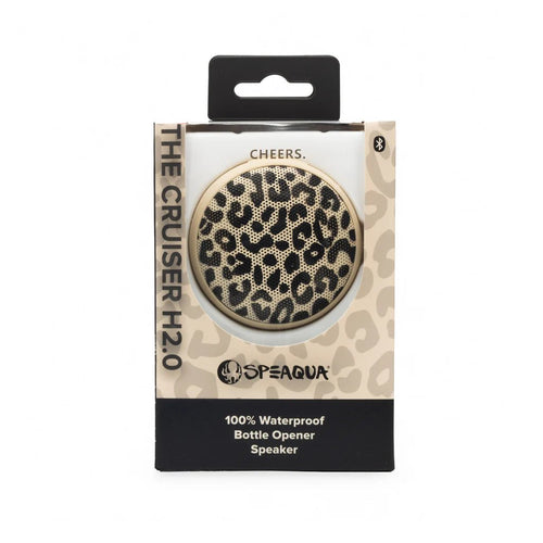 Speaqua The Cruiser H2.0 100% Waterproof Bluetooth Speaker - Leopard Fish | WILD FLIER GIFTS AND APPAREL