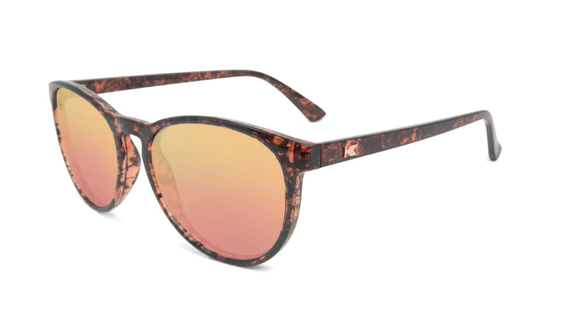 Pink Ink Mai Tais Knockaround Unisex Polarized Sunglasses