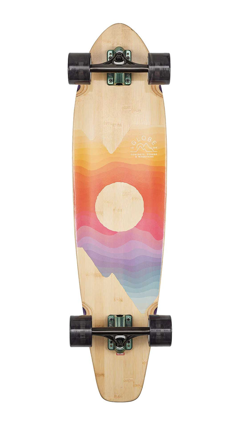 Globe Arcadia Bamboo Mountain Cruiser Complete - 9.5”x36” | WILD FLIER GIFTS AND APPAREL