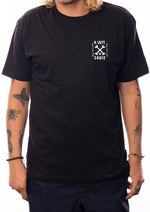 Runnin Wild Tee: Black / M | WILD FLIER GIFTS AND APPAREL