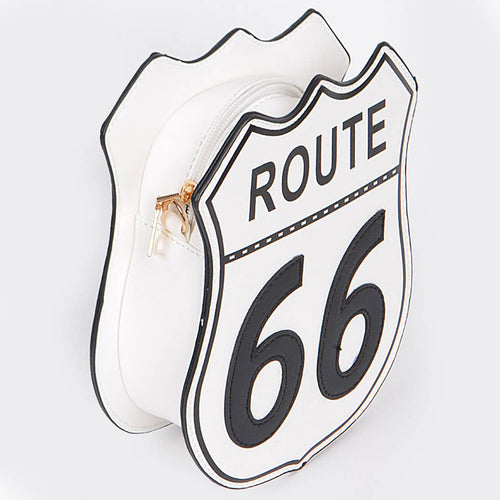 Route 66 Clutch: WT | WILD FLIER GIFTS AND APPAREL