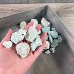 Amazonite Rough Stones Wholesale - 1 lb Bulk Bag | WILD FLIER GIFTS AND APPAREL