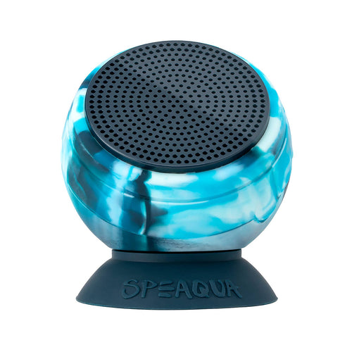 Speaqua The Barnacle Pro 100% Waterproof 8g Bluetooth Speaker - Tidal Blue | WILD FLIER GIFTS AND APPAREL