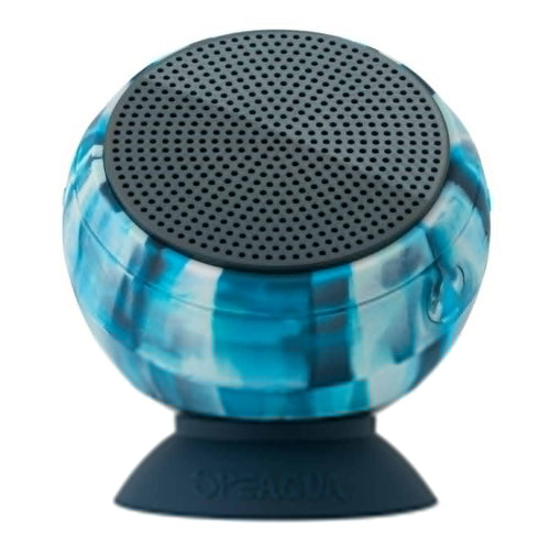Speaqua The Barnacle Vibe 100% Waterproof 8g Bluetooth Speaker - Tidal Blue | WILD FLIER GIFTS AND APPAREL