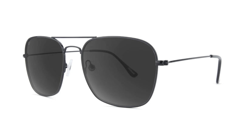 Knockaround Black / Smoke Mount Evans Unisex Polarized Sunglasses | WILD FLIER GIFTS AND APPAREL