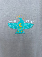 Mustang Sally Wild Flier Logo T-Shirt - Sand | WILD FLIER GIFTS AND APPAREL