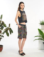 WOMENS CLOTHING-COTTON SLEEVELESS CROP TOP  (TH-1986): 1S-1M-1L-1XL | WILD FLIER GIFTS AND APPAREL