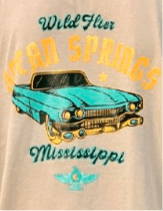 Mustang Sally Wild Flier Logo T-Shirt - Sand | WILD FLIER GIFTS AND APPAREL