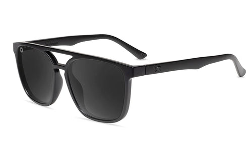 Knockaround Black on Black Brightsides Unisex Polarized Sunglasses | WILD FLIER GIFTS AND APPAREL