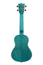 Kala Ocean Blue Watercolor Meranti Concert Ukulele | WILD FLIER GIFTS AND APPAREL