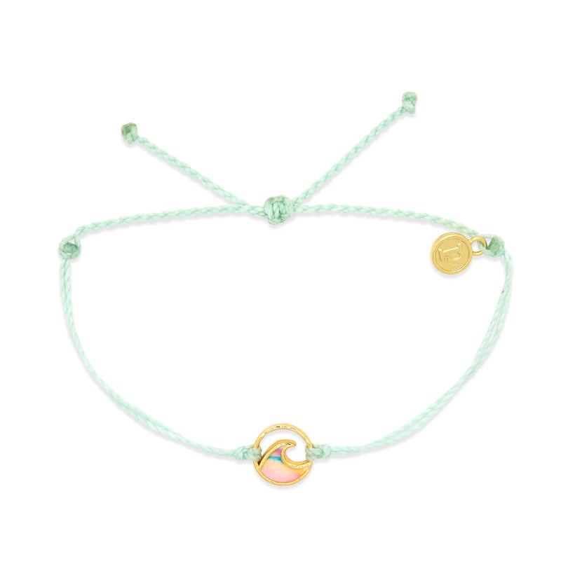 Pura Vida Ombre’ Wave Gold Charm Bracelet