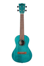Kala Ocean Blue Watercolor Meranti Concert Ukulele | WILD FLIER GIFTS AND APPAREL