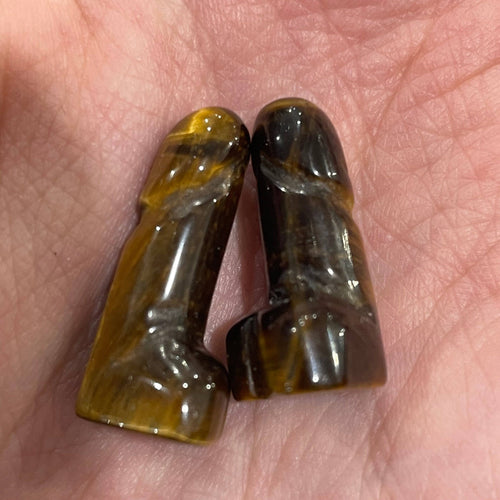 Tiger’s Eye Crystal Phallic Figurine | WILD FLIER GIFTS AND APPAREL