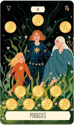 Zodiac Tarot Card Deck & Book Set