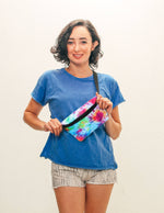 82844: Fanny Pack | Slim | Tie-Dye Splash | WILD FLIER GIFTS AND APPAREL