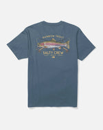 Salty Crew Trout Mount Short Sleeve Tee - Slate | WILD FLIER GIFTS AND APPAREL