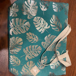 Styline Silver Palm Leaf Beach Tote - WILD FLIER GIFTS AND APPAREL