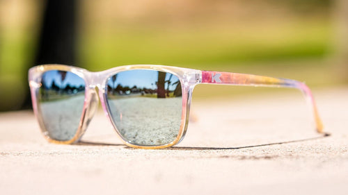 Knockaround Rainbow Sno-Cone Fast Lanes Unisex Polarized Sunglasses | WILD FLIER GIFTS AND APPAREL