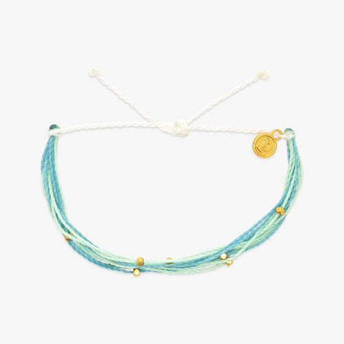 Pura Vida Desert Turquoise Half and Half Gold Malibu Bracelet