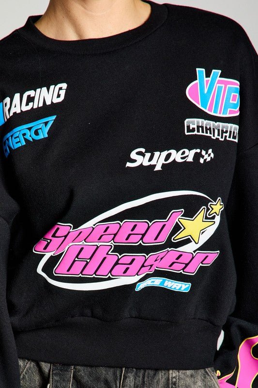 Speed Chaser Fleece Sweater | WILD FLIER GIFTS AND APPAREL