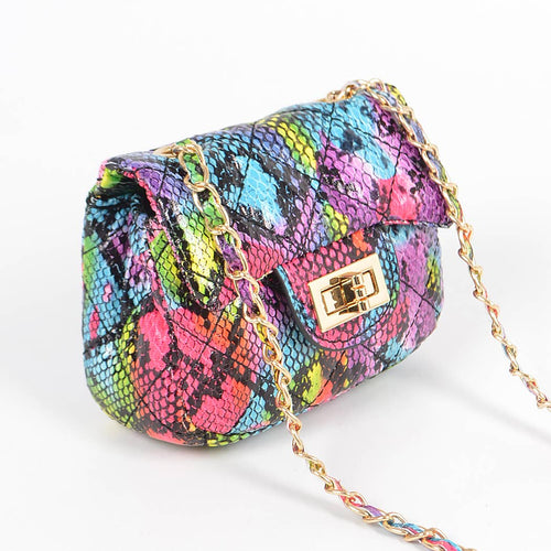 Multi Snake Mini Bag: Multicolor | WILD FLIER GIFTS AND APPAREL