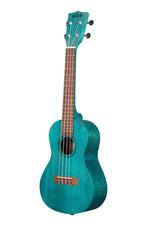 Kala Ocean Blue Watercolor Meranti Concert Ukulele | WILD FLIER GIFTS AND APPAREL