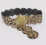 Faux Animal Fur Disc Belts | WILD FLIER GIFTS AND APPAREL