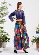 Phoebe Bohemian Patchwork Pants (TH-1767): One Size | WILD FLIER GIFTS AND APPAREL