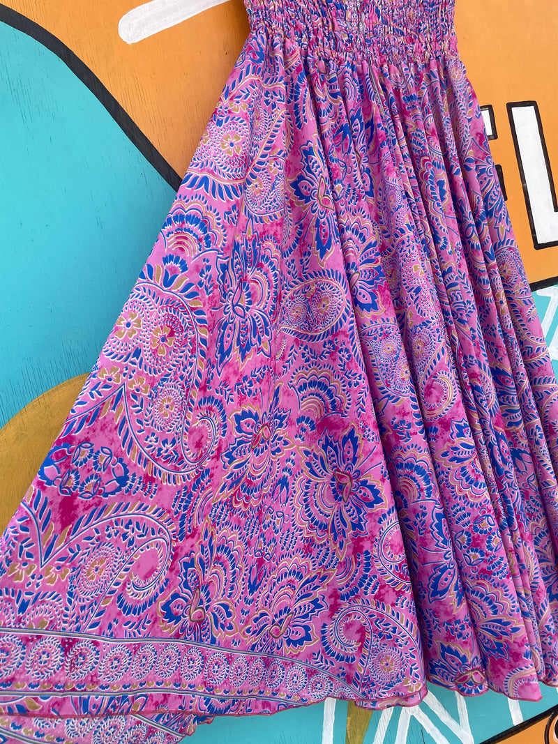 Paisley Print Wide Leg Polysilk Palazzo Pants : One Size | WILD FLIER GIFTS AND APPAREL