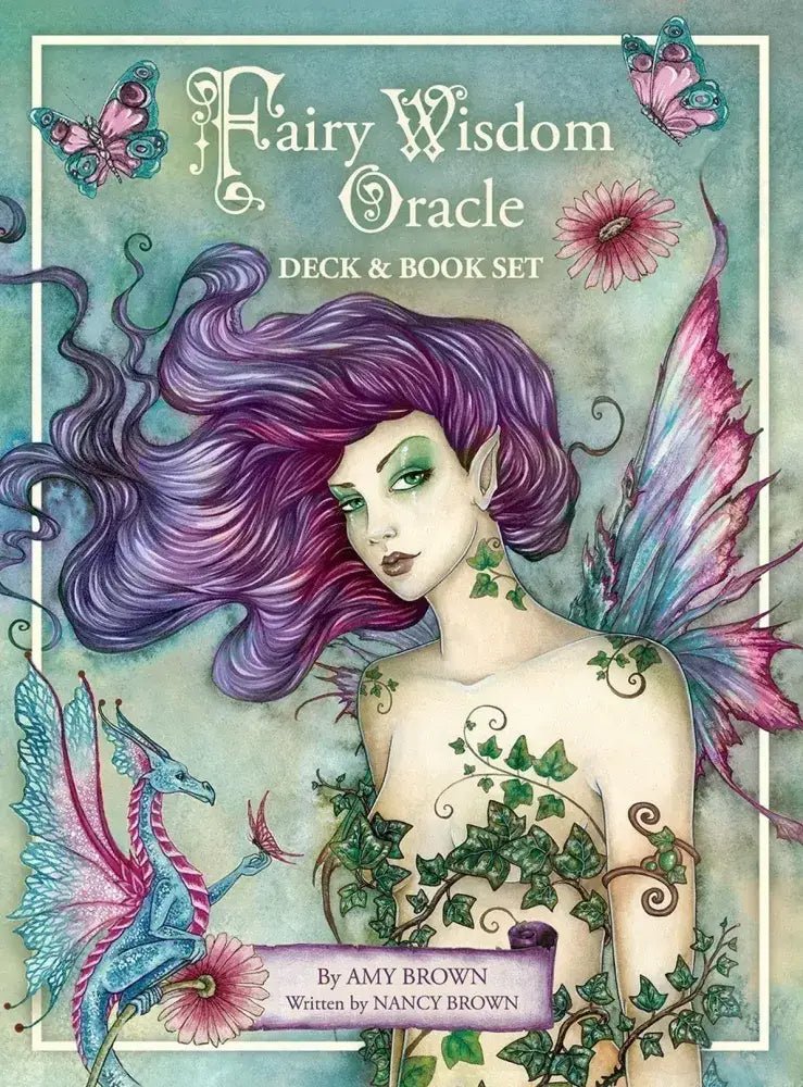 Fairy Wisdom Oracle Card Deck and Book Set